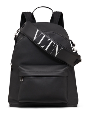 Valentino Garavani VLTN leather backpack - Black
