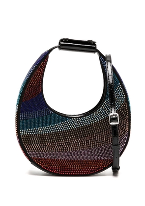 STAUD Moon rhinestone-embellished tote bag - Multicolour
