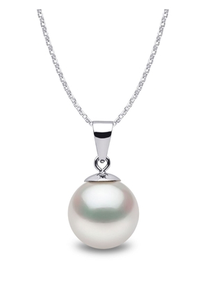 Yoko London 18kt white gold Classic 9mm South Sea pearl pendant necklace - Silver