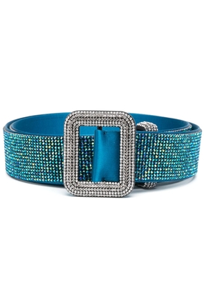 Benedetta Bruzziches Venus crystal-embellished belt - Blue