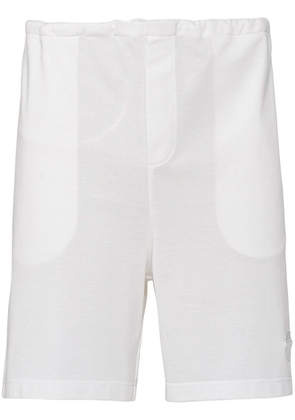 Prada piqué bermuda shorts - White