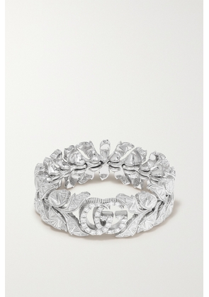 Gucci - Flora 18-karat White Gold Diamond Ring - 11,13,14,15,16