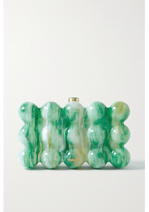 Cult Gaia - Bubble Acrylic Clutch - Green - One size