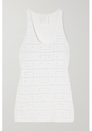 Givenchy - Jacquard-knit Tank - White - x small,small,medium,large