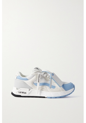 Off-White - Runner B Leather And Mesh Sneakers - IT37,IT38,IT39,IT40
