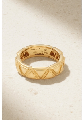 Marina B - Triangolini 18-karat Gold Ring - 5,6,7
