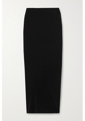 WARDROBE.NYC - Stretch-knit Maxi Skirt - Black - xx small,x small,small,medium,large,x large
