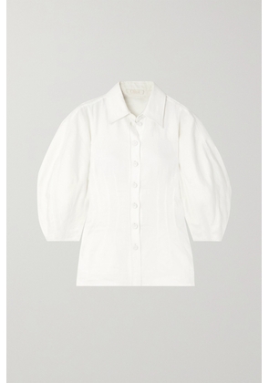 Chloé - Linen Shirt - White - FR34,FR36,FR38,FR40,FR42,FR44,FR46