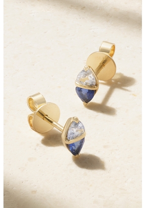 Emily P. Wheeler - 18-karat Gold Sapphire Earrings - One size