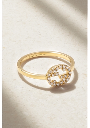 Gucci - Gg 18-karat Gold Diamond Ring - 11,12,13