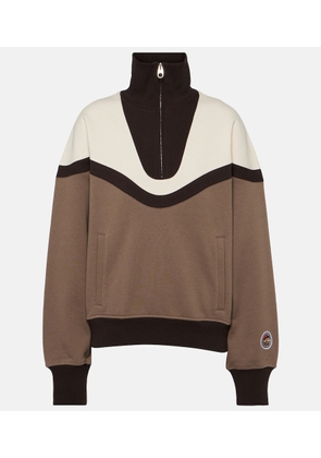 Chloé Colorblocked cotton sweatshirt