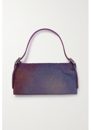 Benedetta Bruzziches - Your Best Friend La Grande Crystal-embellished Satin Shoulder Bag - Purple - One size