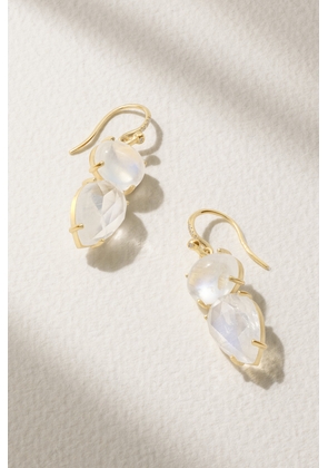Irene Neuwirth - 18-karat Gold, Moonstone And Diamond Earrings - One size