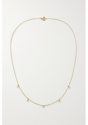 STONE AND STRAND - 14-karat Gold Diamond Necklace - One size