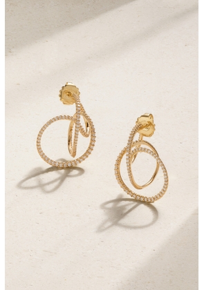 OLE LYNGGAARD COPENHAGEN - Twisted Love 18-karat Gold Diamond Earrings - One size