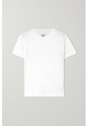 RE/DONE - Recycled Cotton-jersey T-shirt - White - x small,small,medium,large