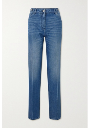 Versace - High-rise Straight-leg Jeans - Blue - 25,26,27,28,29,30,31