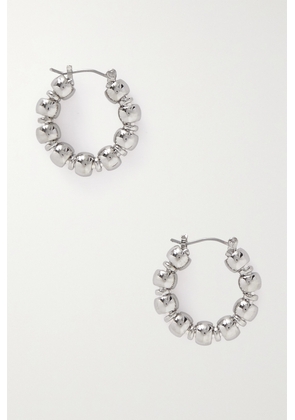 Laura Lombardi - + Net Sustain Maremma Platinum-plated Recycled Hoop Earrings - Silver - One size