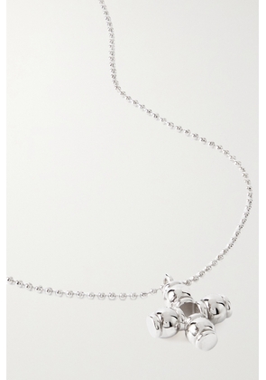 Laura Lombardi - + Net Sustain Roccia Platinum-plated Recycled Necklace - Silver - One size