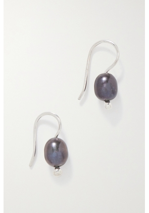Sophie Buhai - + Net Sustain Mermaid Silver Pearl Earrings - Black - One size