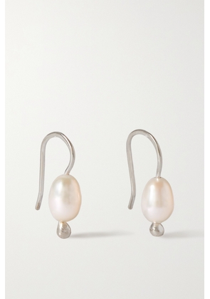 Sophie Buhai - + Net Sustain Mermaid Silver And Pearl Earrings - One size