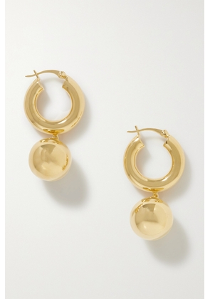 LIÉ STUDIO - The Marie Gold-plated Hoop Earrings - One size