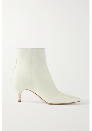 Gabriela Hearst - Valeria Leather Ankle Boots - Off-white - IT36,IT37,IT37.5,IT38,IT38.5,IT39,IT39.5,IT40,IT40.5,IT41,IT42