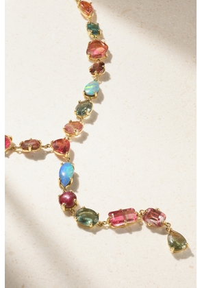 Jacquie Aiche - 14-karat Gold Multi-stone Necklace - One size