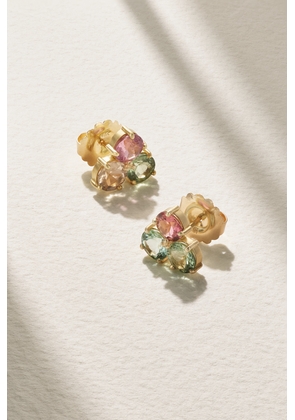 Irene Neuwirth - Gemmy Gem 18-karat Gold Tourmaline Earrings - One size