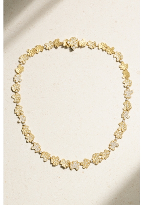 David Yurman - Fine Petals 18-karat Gold Diamond Necklace - One size