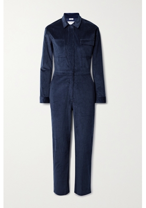 Rivet Utility - + Net Sustain Bigwig Cropped Cotton-blend Corduroy Jumpsuit - Blue - x small,small,medium,large,x large