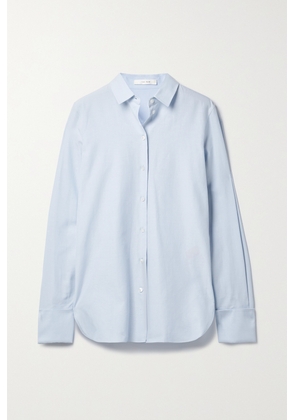 The Row - Metis Cotton Oxford Shirt - Blue - x small,small,medium,large,x large