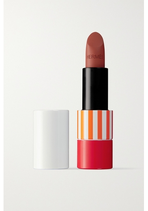 Hermès Beauty - Rouge Hermès Shiny Lipstick - 22 Brun Yachting - Brown - One size