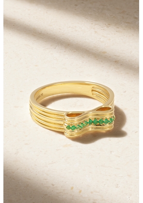 Almasika - Berceau 18-karat Gold Emerald Ring - 6,7