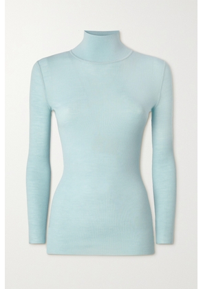 Bottega Veneta - Ribbed Wool Sweater - Blue - XS,S,M,L