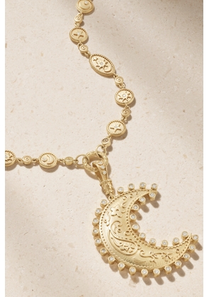 Marlo Laz - 14-karat Gold Diamond Necklace - One size