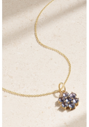 Ileana Makri - Daisy Bloom 18-karat Gold Sapphire Necklace - One size