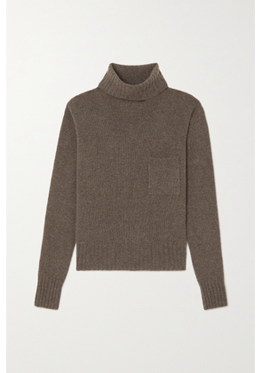 Purdey - Cashmere Turtleneck Sweater - Brown - xx small,x small,small,medium,large,x large