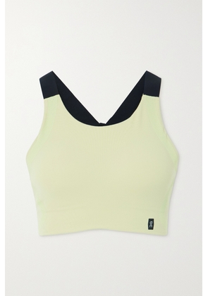 ON - + Net Sustain Performance Recycled Sports Bra - Yellow - x small,small,medium,large,x large