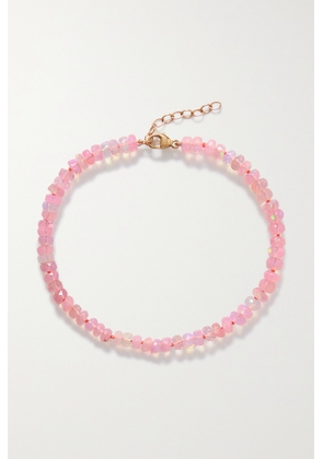 JIA JIA - 14-karat Gold Opal Bracelet - Pink - One size