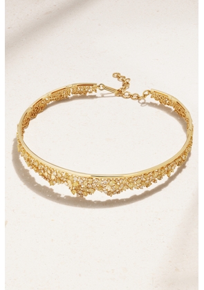 Ananya - 18-karat Gold Diamond Choker - One size