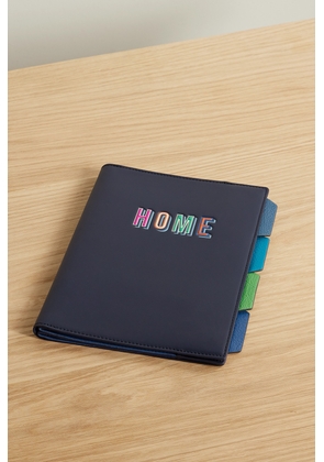 Anya Hindmarch - Home Work A5 Leather Journal - Blue - One size