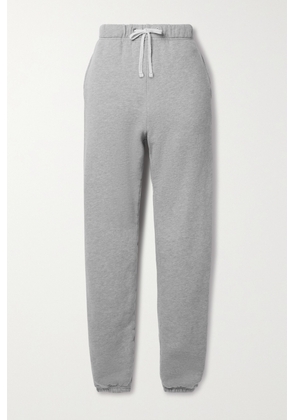 Les Tien - Dylan Cotton-jersey Track Pants - Gray - x small,small,medium,large,x large