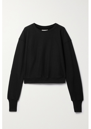 Les Tien - Ryder Cotton-jersey Sweatshirt - Black - x small,small,medium,large,x large