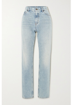 SAINT LAURENT - Cindy High-rise Slim-leg Jeans - Blue - 25,26,27,28,29,30,31
