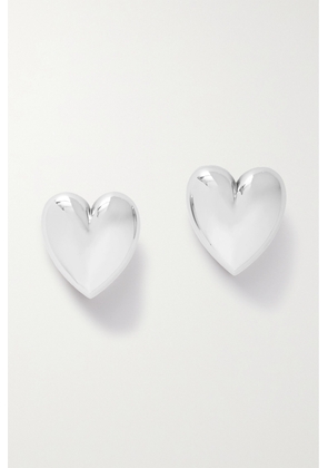 Jennifer Fisher - Puffy Heart Silver-tone Earrings - One size