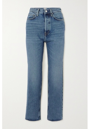 TOTEME - + Net Sustain Classic Cut High-rise Straight-leg Organic Jeans - Blue - 23,24,25,26,27,28,29,30,31