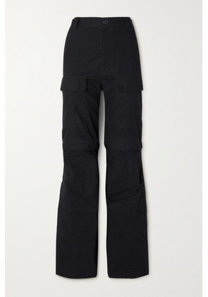 Balenciaga - Paneled Cotton-ripstop Cargo Pants - Black - XXS,XS,S,M