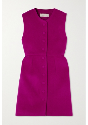 LIBEROWE - + Net Sustain Julia Wool Mini Dress - Purple - x small,small,medium,large,x large