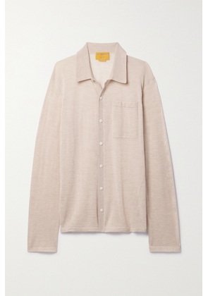 Guest In Residence - Showtime Cashmere Shirt - Neutrals - x small,small,medium,large,x large